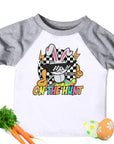 On the Hunt Boys Easter Retro Raglan