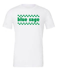 Blue Sage Green Check - Bella Canvas Jersey Tee - Toddler/Youth/Adult