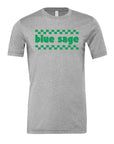 Blue Sage Green Check - Bella Canvas Jersey Tee - Toddler/Youth/Adult