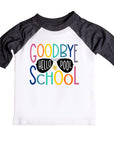 Copy of Goodbye School Hello Pool Multi-Colored Raglan