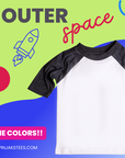 CLEARANCE - Toddler TEE-RIFIC 3/4 Sleeve Raglan