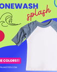 CLEARANCE - Toddler TEE-RIFIC 3/4 Sleeve Raglan