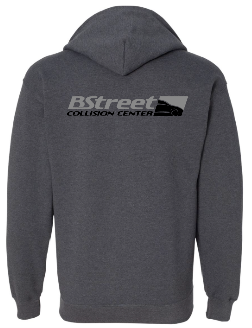 B Street  - Zip-Up Gildan - Hooded Sweatshirt