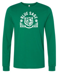 Blue Sage Bears - Bella + Canvas Unisex Long Sleeve Jersey - Adult